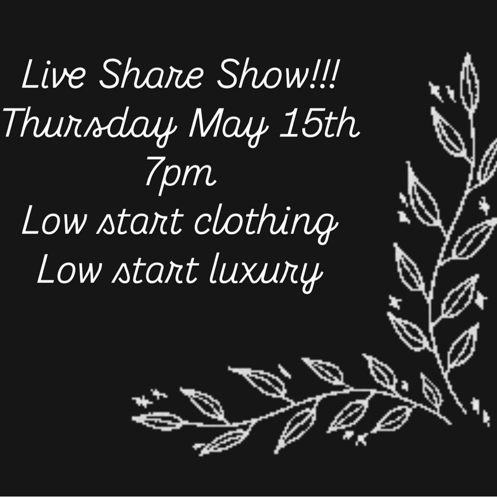 LIVE SHOW NOTIFICATION!!